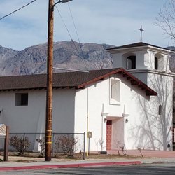 Santa Rosa Catholic Church Lone Pine - Santa Rosa (de Lima) Catholic Church, 1919.