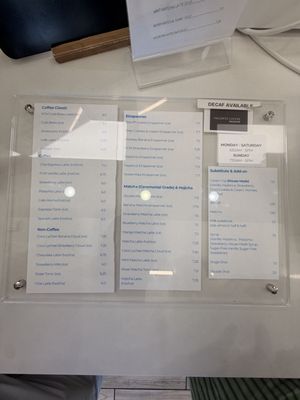 Menu photo 4 Favorite Coffee Museum Whittier, CA