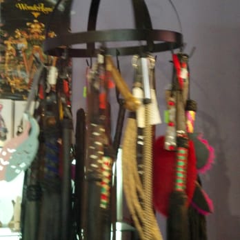 Wicked Chamber - Eat your heart out Martha Stewart..  THIS is how you organize your floggers...  ;) - Lingerie Near Me - Costa Mesa, California