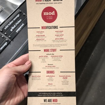 MOD Pizza - Fast Food Near Me - Burlington, Washington