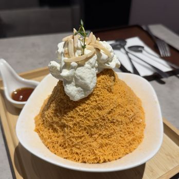 Oasit's Sweet - Thai Tea shave snow - Desserts Near Me - Brookline, Massachusetts Oasit's Sweet - Thai Tea shave snow - Desserts Near Me - Brookline, Massachusetts
