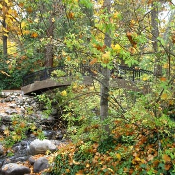Lithia Park - one of several bridges in Lithia Park - Parks Near Me - Ashland, Oregon