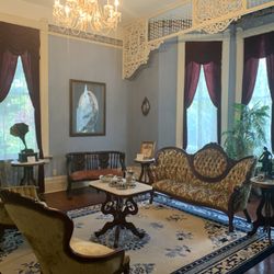 Falcon Rest Mansion & Gardens - Parlor at Falcon Rest Mansion