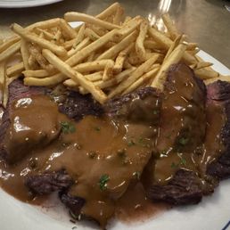 Steak frites, my go-to Steak frites, my go-to