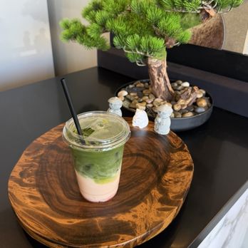 Mizuri Coffee - Strawberry Matcha Latte - Coffee & Tea Near Me - Arcadia, California Mizuri Coffee - Strawberry Matcha Latte - Coffee & Tea Near Me - Arcadia, California