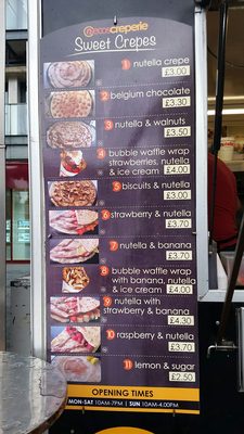 Menu photo 2 Necos Creperie London, XGL