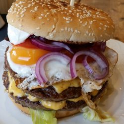 Bastians Currywurst & Meer - Big Aioli Burger, so was von lecker