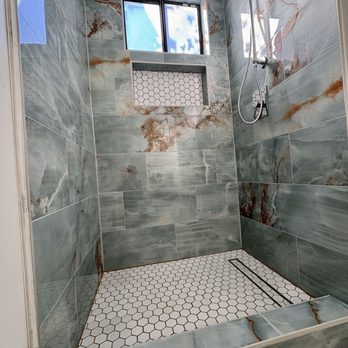 Future Vision Remodeling - Shower in primary bathroom after remodel. - General Contractors Near Me - San Jose, California