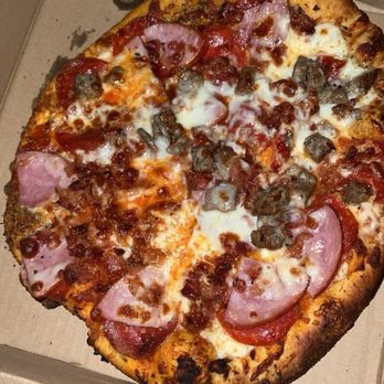 Three Barrel Brewing Company - Bernie, the big Axe with bacon - Pizza Near Me - Del Norte, Colorado