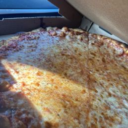 Large cheese pizza Large cheese pizza