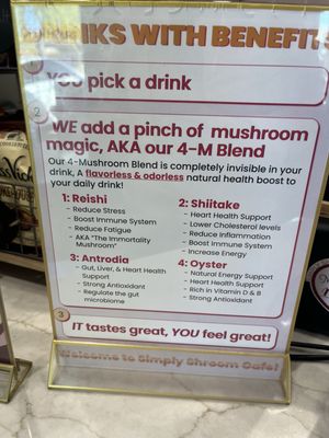 Menu photo 6 Simply Shroom Cafe Scottsdale, AZ Menu photo 6 Simply Shroom Cafe Scottsdale, AZ