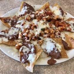 Mi Ranchito Mexican Restaurant - Shrimp nachos plate...