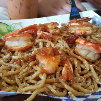 Blue Saigon - Tiger shrimp garlic noodles - Asian Fusion Near Me - Pittsburg, California Blue Saigon - Tiger shrimp garlic noodles - Asian Fusion Near Me - Pittsburg, California