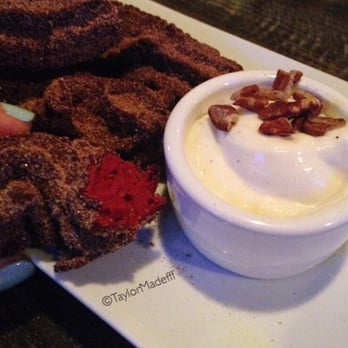 Bosscat Kitchen & Libations - Red velvet churros. Just ok. - New American Near Me - Irvine, California