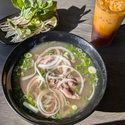 Pho Tai with Thai Tea Pho Tai with Thai Tea