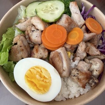 Boru Cafe - Spicy chicken bowl - Coffee & Tea Near Me - Livingston, New Jersey