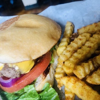 Mark's Outing - Fatty burger & fries lunch special Uber $10 - Burgers Near Me - San Antonio, Texas
