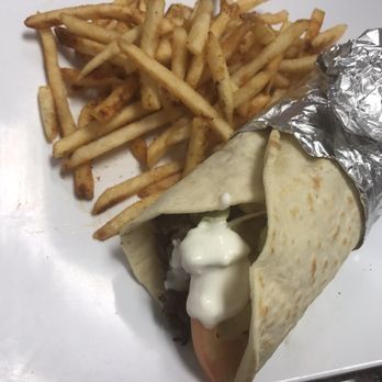 Flame Kabob - Beef Steak Shawarma with Seasoned Fries - Middle Eastern Near Me - Henderson, Nevada