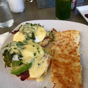 Cheeky's - CHEEKY'S, Palm Springs, CA! Blondie's eggs Benny (Bacon, Arugula & Deb's Cheddar Scone) =$14, +$3 AVO - Breakfast & Brunch Near Me - Palm Springs, California Cheeky's - CHEEKY'S, Palm Springs, CA! Blondie's eggs Benny (Bacon, Arugula & Deb's Cheddar Scone) =$14, +$3 AVO - Breakfast & Brunch Near Me - Palm Springs, California