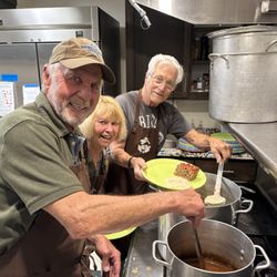 Lake Tahoe Community Presbyterian Church - We serve dinner for the homeless and needy in our community every Friday