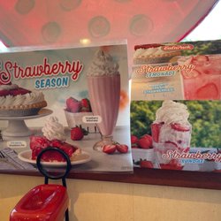 Eat'n Park - Table cards for the delicious strawberry goodies!