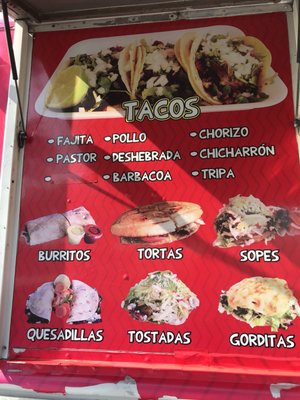 Menu photo 1 Tacos El Ranchero Houston, TX Menu photo 1 Tacos El Ranchero Houston, TX