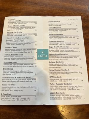 Menu photo 7 Café Etoile Berkeley, CA Menu photo 7 Café Etoile Berkeley, CA