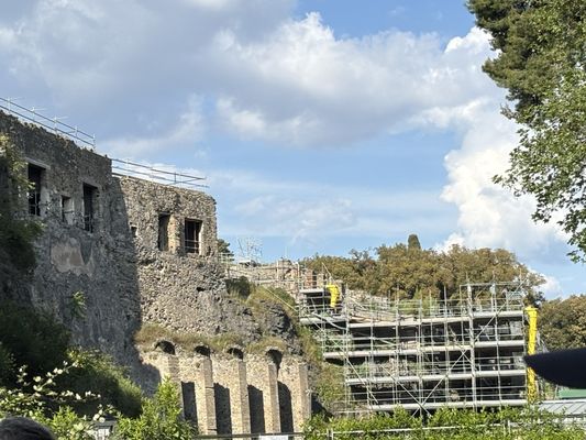 Archaeological Park of Pompeii by null