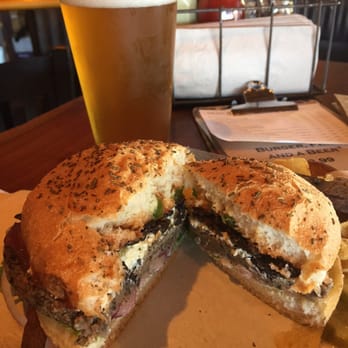 Bare Back Grill - Kiwilango with black bean patty - Bars Near Me - San Diego, California Bare Back Grill - Kiwilango with black bean patty - Bars Near Me - San Diego, California