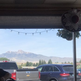 Michael's Tacos - Beautiful, beautiful view! What a great location! Close to the Cody Firearms Experience, so we got to go shoot a Gatling Gun after we ate! - Tacos Near Me - Cody, Wyoming