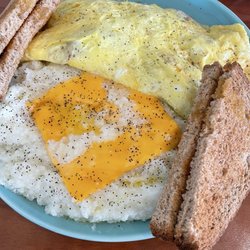 Corned Beef and Swiss Omelette was delicious the Grits were cooked perfectly any I'm in the area this is my go to diner