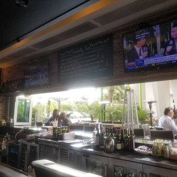 Prezzo Italian Restaurant & Bar - Boca Raton - Indoor outdoor bar area - Italian Near Me - Boca Raton, Florida