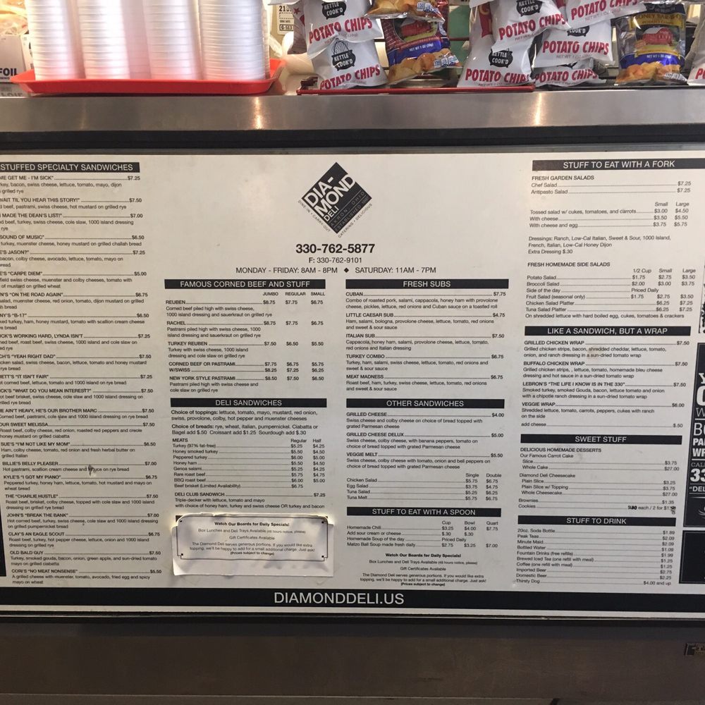 Diamond Deli - Delis Near Me - Akron, Ohio Diamond Deli - Delis Near Me - Akron, Ohio
