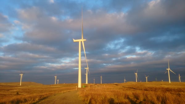Whitelee wind farm by null