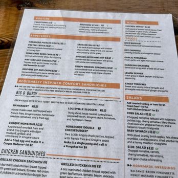 Haymaker - Menu - Sandwiches Near Me - Austin, Texas