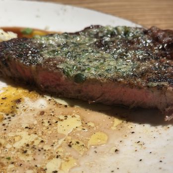 Cork & Pig Tavern - $56 for 1/2 inch thick cut ribeye was slightly disappointing. - New American Near Me - Irving, Texas