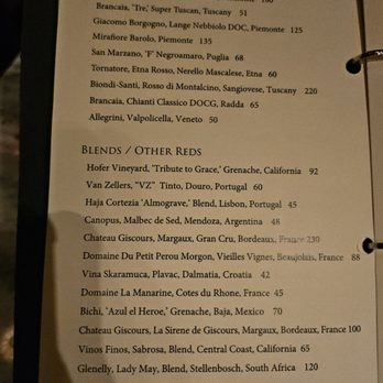 Sparrow Wine Bar - Red wine menu - Wine Bars Near Me - Orlando, Florida Sparrow Wine Bar - Red wine menu - Wine Bars Near Me - Orlando, Florida