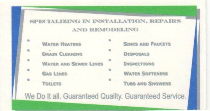 Slide of A Rentmeister Plumber