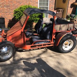 Larry's VW Import Service - 1976 Empi Sportster kit on a 1965 VW Beatle frame!