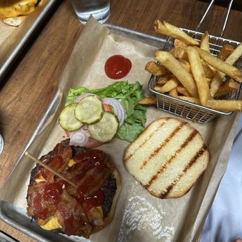 Phantom Canyon - Bison Burger with Bacon - New American Near Me - Colorado Springs, Colorado Phantom Canyon - Bison Burger with Bacon - New American Near Me - Colorado Springs, Colorado