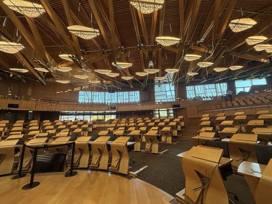 Scottish Parliament Building by null