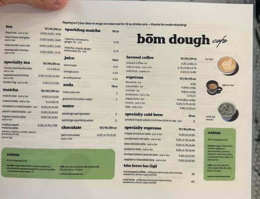 Menu photo 5 Bōm Dough Cambridge, MA