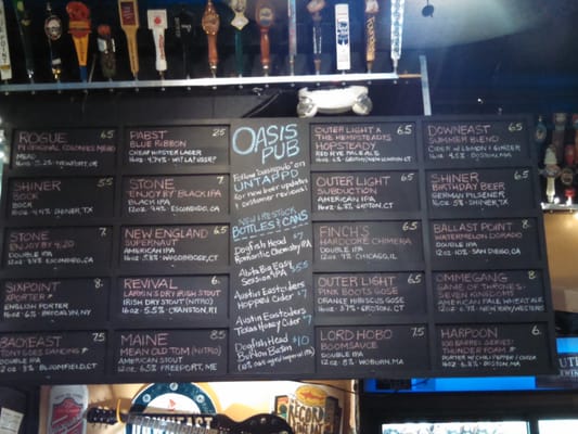 Menu photo 1 The Oasis Pub New London, CT Menu photo 1 The Oasis Pub New London, CT