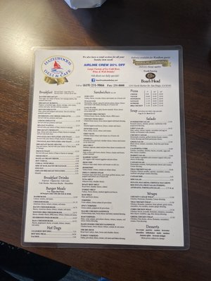 Menu photo 1 Hazelwoods On the Bay San Diego, CA Menu photo 1 Hazelwoods On the Bay San Diego, CA