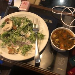 The library - Soup and Soup Cup with Salad