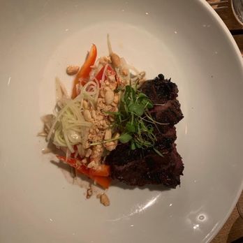Ka'ana Kitchen - Wagyu and Pappaya Salad - Asian Fusion Near Me - Wailea, Hawaii Ka'ana Kitchen - Wagyu and Pappaya Salad - Asian Fusion Near Me - Wailea, Hawaii