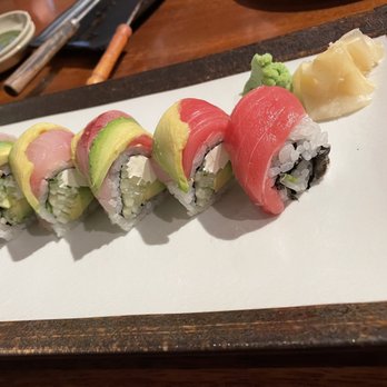 Volcano Steak & Sushi - Rainbow Roll - Japanese Near Me - Duluth, Georgia Volcano Steak & Sushi - Rainbow Roll - Japanese Near Me - Duluth, Georgia
