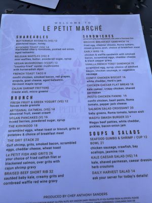 Menu photo 2 Le Petit Marché Atlanta, GA Menu photo 2 Le Petit Marché Atlanta, GA