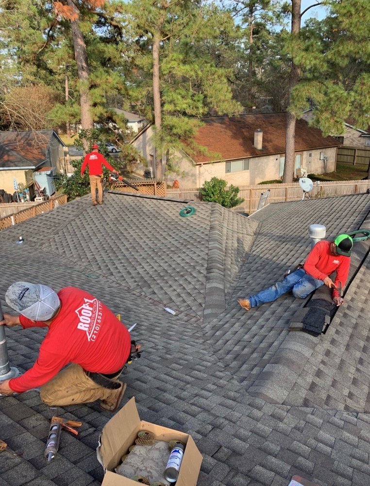 Slide of Roof 1 Construction