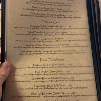 Wildfire - Menu - American Near Me - Georgetown, Texas